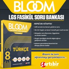 Artıbir Yayınları 8. Sınıf 5'li Bloom LGS Tüm Dersler Set 32 Fasikül Soru Bankası (Kolaydan Zora Yeni Nesil Sorular)