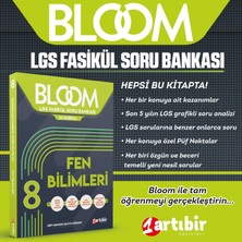 Artıbir Yayınları 8. Sınıf 5'li Bloom LGS Tüm Dersler Set 32 Fasikül Soru Bankası (Kolaydan Zora Yeni Nesil Sorular)