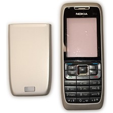OEM Nokia E51 Kapak Nokia E51  Uyumlu Gri Ön Kapak Arka Kapak Tuş Takımı