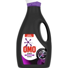 Omo Active Cold Power Siyahlar için Sıvı Çamaşır Deterjanı 2470 ml