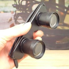 Barışhan Medikal Binoculars Teleskobik Dürbün 3x Zoom Gözlük Doğa Spor Güneş Gözlüğü