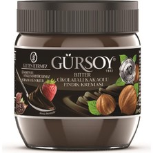 Gürsoy Bitter Çikolatalı Kakaolu Fındık Kreması 400 gr 2'li Set