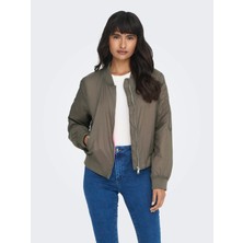 Only Minimalist Crop Bomber Ceket - Günlük & Şık | Hemen Al!