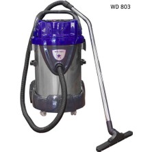 Cleanvac WD803 Sanayii Tipi Üç Motorlu Sessiz Islak Kuru Süpürge