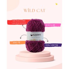 Filyarn Şarabi Wild Cat Sakallı Örgü İpi