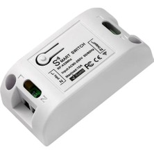 Smart Life Wi-Fi Kablosuz Akıllı Anahtarı Modülü 230V 10A Uzaktan Kumanda