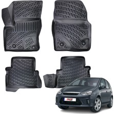 Ehiltek Ford Cmax (2003-2010) Kauçuk Paspas - (Siyah)