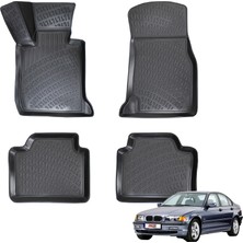 Ehiltek Bmw 3 Serisi (1990-2000) Kauçuk Paspas (E36) - (Siyah)