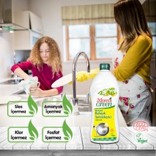 Mom's Green 5'li Set Bitkisel Elde Bulaşık Temizleyici Limon  5 x 750 ml