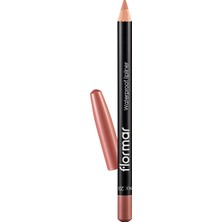 Flormar-Suya Dayanıklı Mat ve Yoğun Pigmentli Waterproof Lipliner Dudak Kalemi (201 Nude) 8690604111015