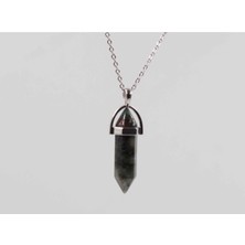 Nelleovana Labradorit Taşı Doğaltaş Kolye