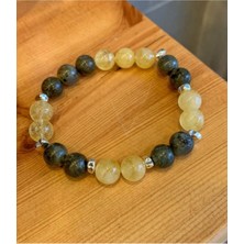 Nelleovana Sitrin & Labradorit Taşı Bileklik