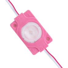 Powermaster Modül LED 12V 1.5W Pembe 3030 40X30 mm (20 Adet)
