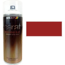 Motip Carat Sprey Boya Karmen Kırmızı Parlak 400 ml - RAL3002