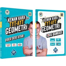 Kr Akademi Yayınları TYT AYT Kenan Kara ile Geometri Video Ders Kitabı - Soru Bankası Seti 2 Kitap