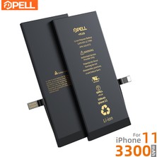 Pell Plus Apple iPhone 11 3300 Mah Güçlendirilmiş Batarya