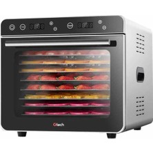 G-Tech SS-08C Sebze ve Meyve Kurutucu, 8 Tepsi Kapasiteli