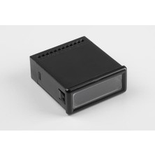 Sanec Panel Tipi Kutu 32 x 74 x 79 mm - Siyah Kutu - Kırmızı Panel