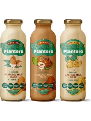 Plantero Doğal Badem, Fındık ve Kaju Karışımı 3x250 g – İlave Şekersiz, Türkiye Üretimi, Çocuklar İçin Sağlıklı Atıştırmalık