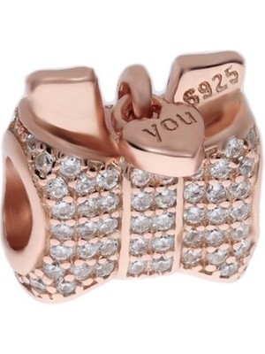 Celikchi Bayan Hediye Paketi Model Gümüş Charm