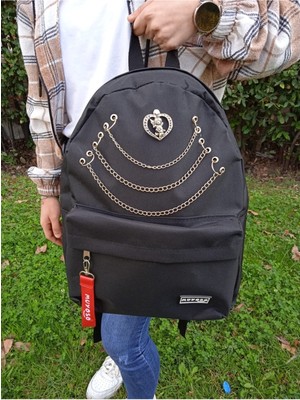 Shopiolog Unisex Kore Model Sırt Çantası