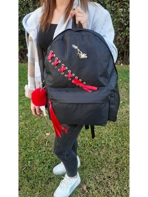 Shopiolog Unisex Kore Model Sırt Çantası