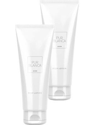 Avon Pur Blanca Kadın Vücut Losyonu 125 ml İkili Set Yumuşak ve İpeksi Cilt İçin Özel Formül