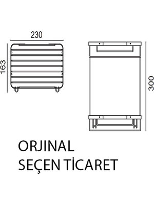 Çelik Banyo P10-029 Paslanmaz Çelik 2 Katlı Taci 23X15 cm  Şampuanlık Köşe Süngerlik