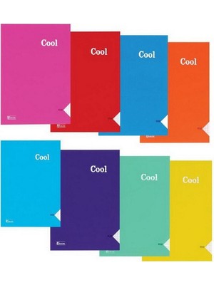 Keskin Color A4 40 Yaprak Çizgili Cool Defter PP Kapak Renkli Seçeneklerle Kullanıma Uygun