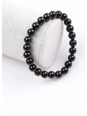 Nelleovana Oniks Doğal Taş Bileklik (8mm)