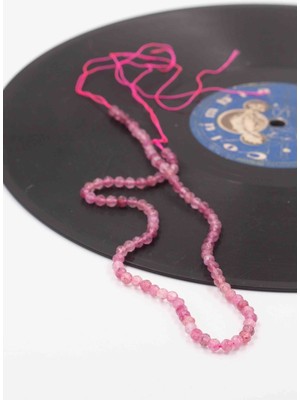 Nelleovana Çilek Kuvars Dizi 4 mm Faset Kesim