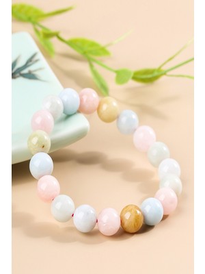 Nelleovana Morganit Doğal Taş Bileklik