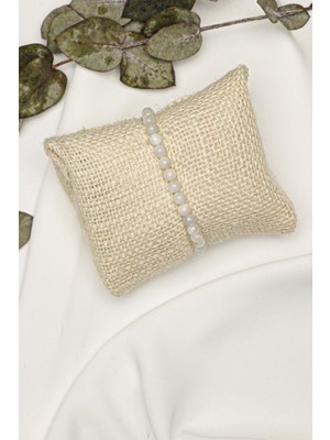 Nelleovana Ay Taşı Doğal Bileklik 6mm