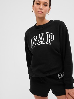 Gap Logo Fleece Bisiklet Yaka Sweatshirt