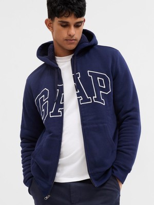 Gap Logo Sherpa Fermuarlı Sweatshirt