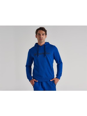 Benetton Erkek M20093 Kapüşonlu Sweatshirt
