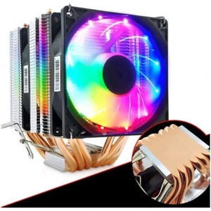 Cold Power Coldpower 6p 6 Bakır Boru 2 Rgb Fan 160 Tdp Işlemci Fanı