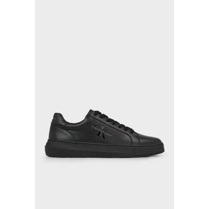 Calvin Klein  Deri Logolu Sneaker Ayakkabı YM0YM006810GT Erkek Ayakkabı YM0YM00681 0gt