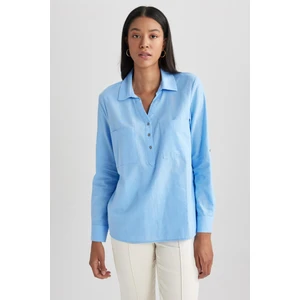 Regular Fit Uzun Kollu %100 Pamuk Gömlek Z6624AZ23SP