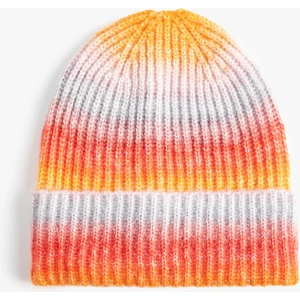 Lastikli Örgü Bere Kenarları Katlı