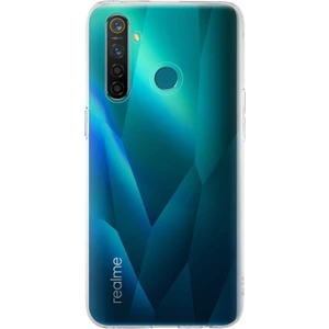 Caseart Realme 5 Pro Kapak 1mm Süper Silikon Şeffaf Kılıf