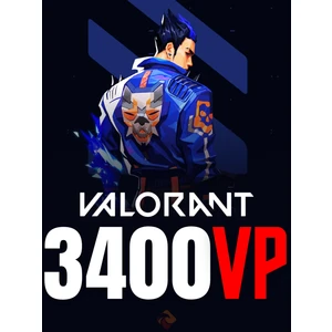 Riot Games Valorant 3400 VP Dijital Oyun Puanı Kullanıcı Sorumluluğunda PC İçin
