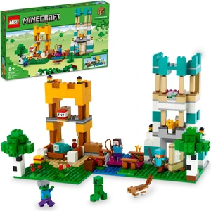 LEGO® Minecraft™ Çalışma Kutusu 4.0 21249 - 8 Yaş ve Üzeri Macera Oyunları Seven Çocuklar Içinkale Içeren Özel Yapım Yaratıcı Oyuncak Yapım Seti (605 Parça)