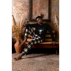 Kışlık Sıcak Tutan Erkek Polar Pijama Takımı