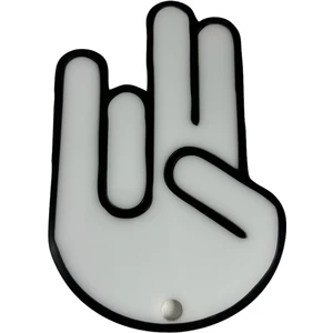 Jdm Pleksi El Arka Silecek Aparatı (Büyük Boy Beyaz-Siyah)