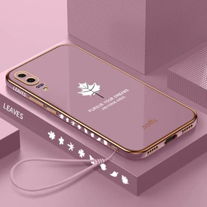 Huawei P20 Elektrolizle Telefon Kılıfı Için Kemerli Telefon Kılıfı (Yurt Dışından)