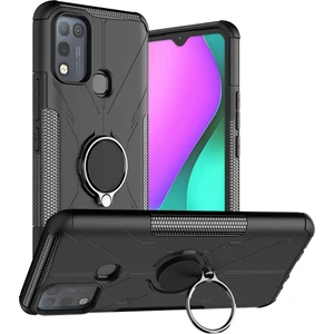 Infinix Hot 10 Play Halkalı Standlı Telefon Kılıfı (Yurt Dışından)
