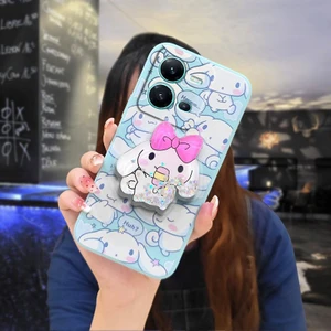 Telefon Kılıfı Vivo V25 5g/V25e/X80 Lite Dönen Standlı Parıltılı Telefon Kılıfı (Yurt Dışından)
