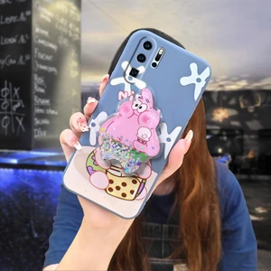 Telefon Kılıfı Huawei P30 Pro Dönen Standlı Parıltılı Telefon Kılıfı (Yurt Dışından)