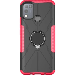 Infinix Hot 10 Play Halkalı Standlı Telefon Kılıfı (Yurt Dışından)